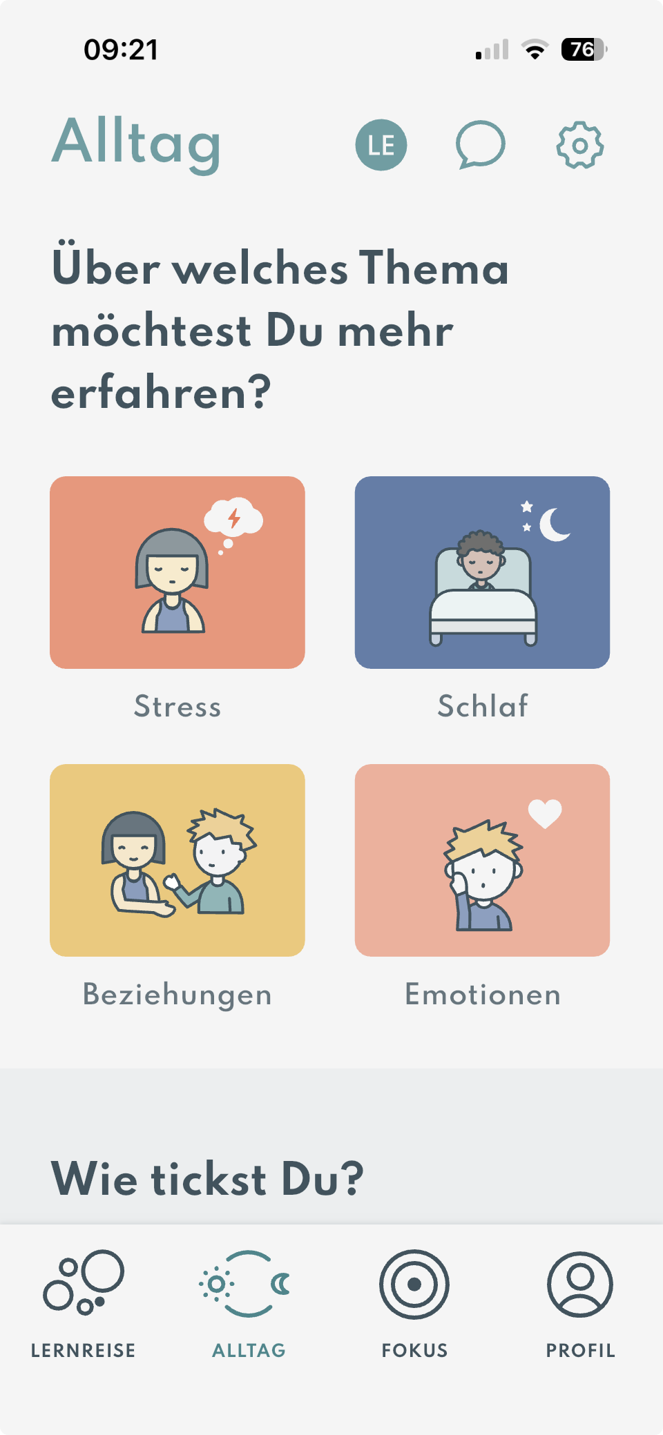 addisca – App 27 Metakognition im Alltag